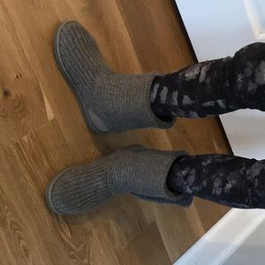 Gray Ugg Boots Size 9